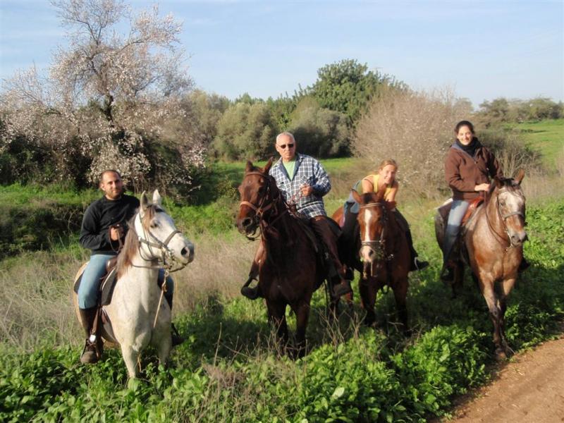 טיול סוסים רומנטי לזוגות בבן שמן